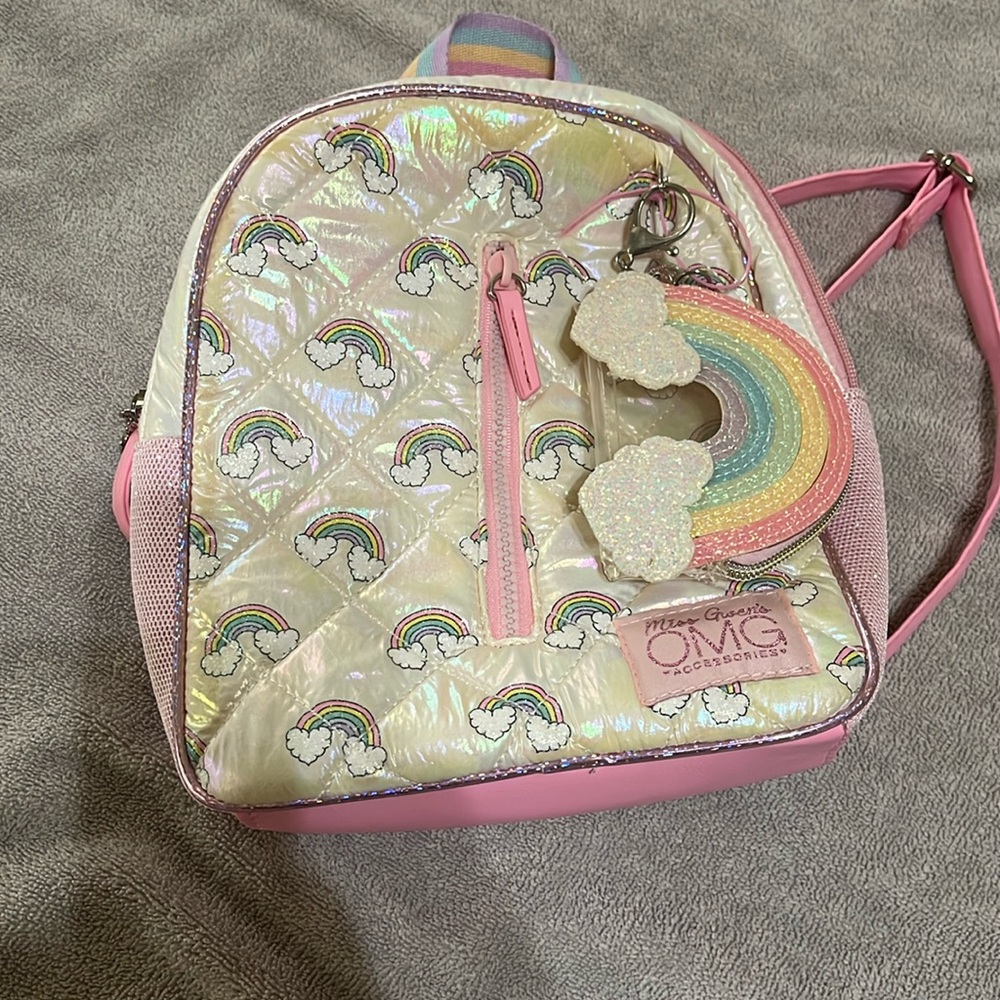 Girls backpack purse